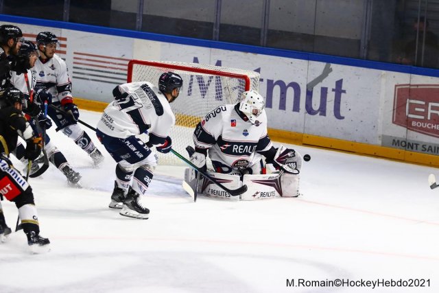 Photo hockey match Rouen - Angers  le 29/10/2021