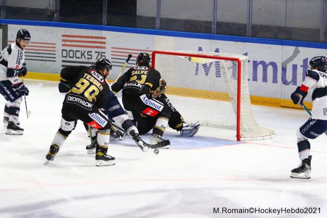 Photo hockey match Rouen - Angers  le 29/10/2021