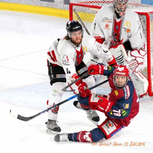 Photo hockey match Grenoble  - Briançon  le 31/10/2021