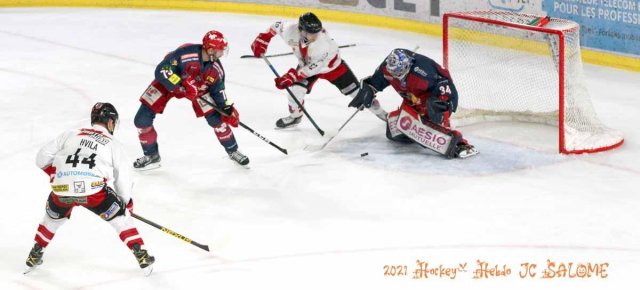 Photo hockey match Grenoble  - Briançon  le 31/10/2021