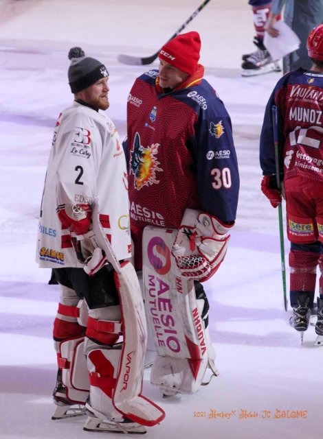Photo hockey match Grenoble  - Briançon  le 31/10/2021