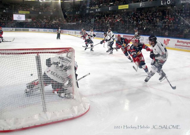 Photo hockey match Grenoble  - Angers  le 06/11/2021
