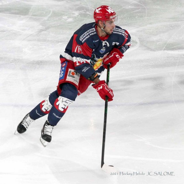 Photo hockey match Grenoble  - Angers  le 06/11/2021