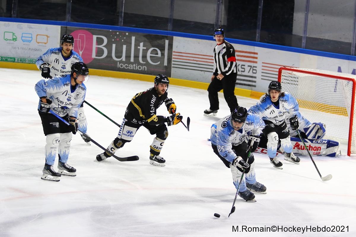 Rouen 0 - 3 Gap 