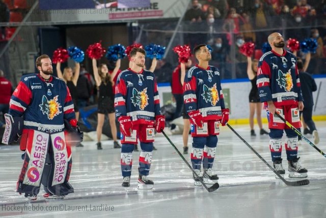 Photo hockey match Grenoble  - Angers  le 06/11/2021