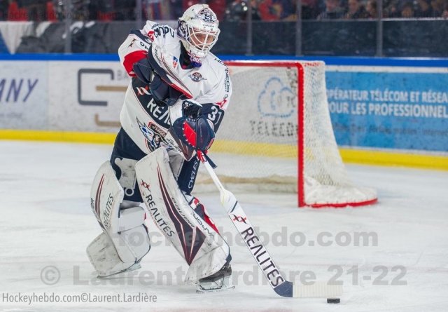 Photo hockey match Grenoble  - Angers  le 06/11/2021