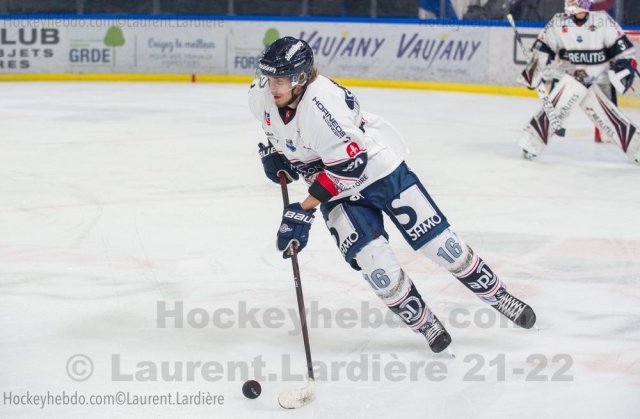Photo hockey match Grenoble  - Angers  le 06/11/2021
