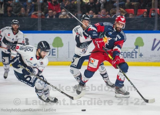 Photo hockey match Grenoble  - Angers  le 06/11/2021