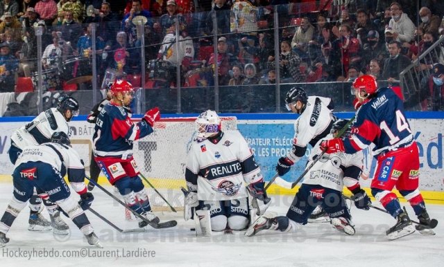 Photo hockey match Grenoble  - Angers  le 06/11/2021