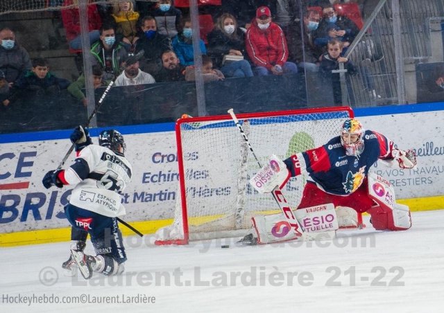 Photo hockey match Grenoble  - Angers  le 06/11/2021