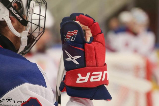 Photo hockey match United States of America - Switzerland le 11/11/2021