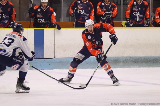 Photo hockey match Clermont-Ferrand - Dunkerque le 13/11/2021