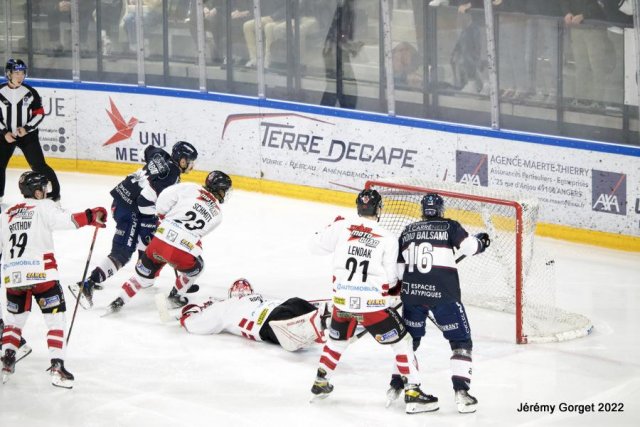 Photo hockey match Angers  - Briançon  le 17/11/2021