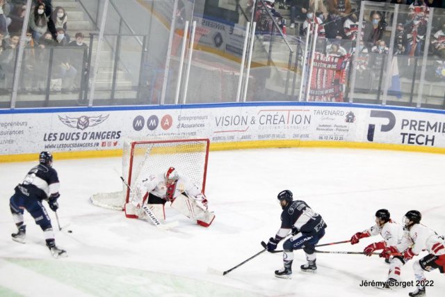 Photo hockey match Angers  - Briançon  le 17/11/2021