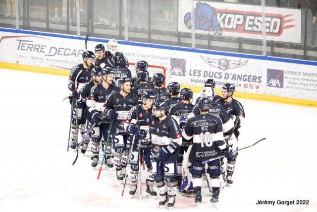 Photo hockey match Angers  - Briançon  le 17/11/2021