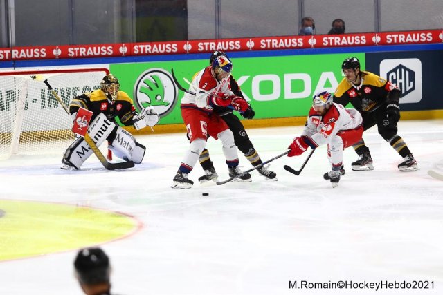 Photo hockey match Rouen - Salzbourg le 17/11/2021