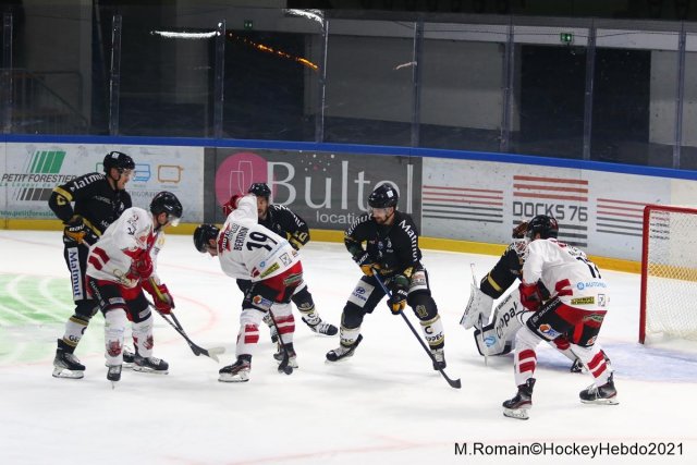 Photo hockey match Rouen - Briançon  le 19/11/2021