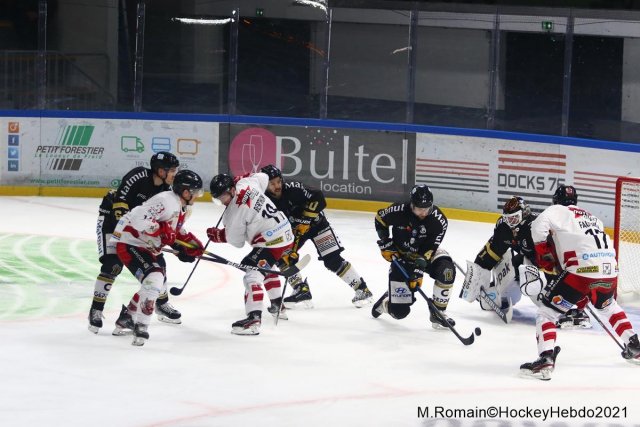 Photo hockey match Rouen - Briançon  le 19/11/2021
