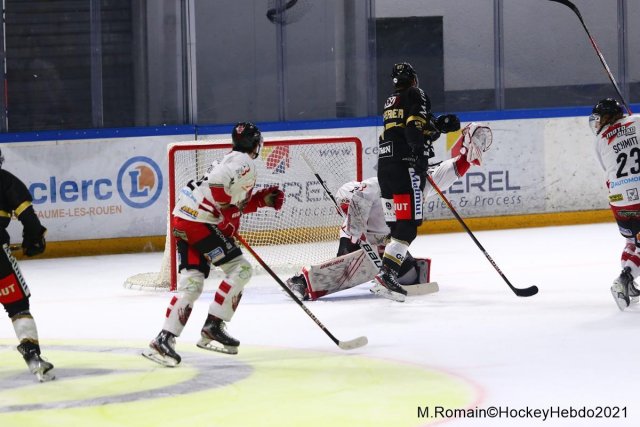 Photo hockey match Rouen - Briançon  le 19/11/2021