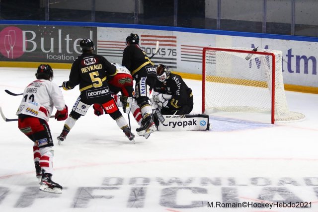 Photo hockey match Rouen - Briançon  le 19/11/2021