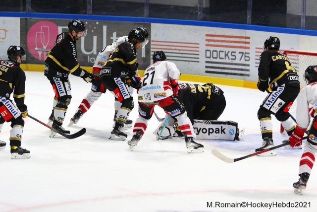 Photo hockey match Rouen - Briançon  le 19/11/2021