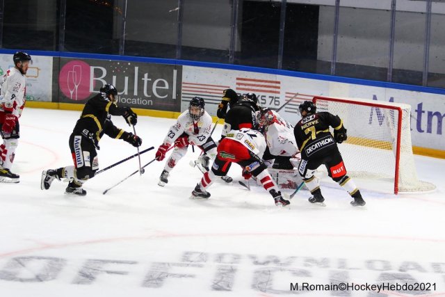 Photo hockey match Rouen - Briançon  le 19/11/2021