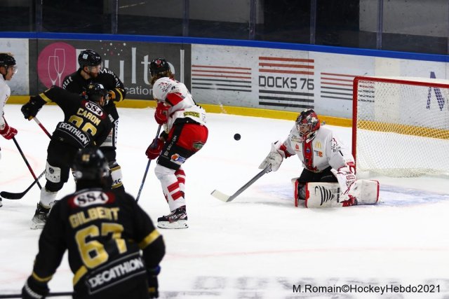 Photo hockey match Rouen - Briançon  le 19/11/2021