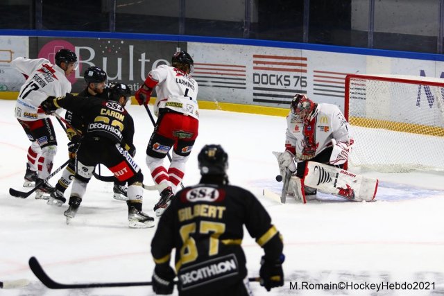 Photo hockey match Rouen - Briançon  le 19/11/2021