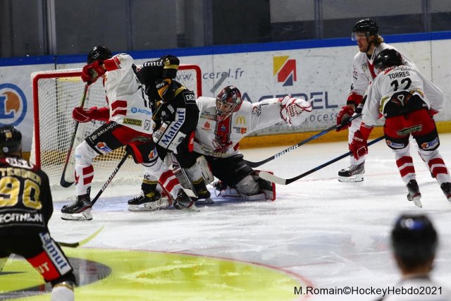 Photo hockey match Rouen - Briançon  le 19/11/2021