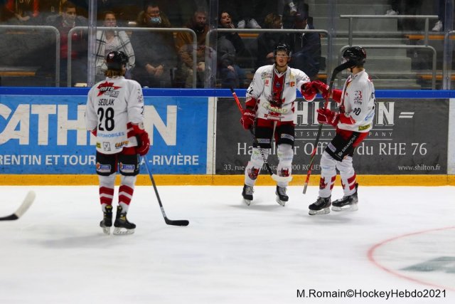Photo hockey match Rouen - Briançon  le 19/11/2021