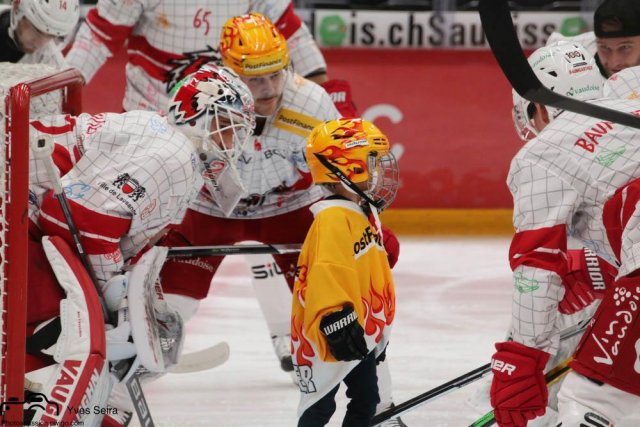 Photo hockey match Lausanne - Bern le 27/11/2021