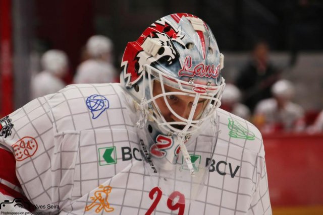 Photo hockey match Lausanne - Bern le 27/11/2021