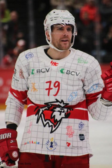Photo hockey match Lausanne - Bern le 27/11/2021