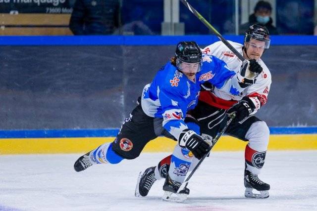 Photo hockey match Courchevel-Méribel-Pralognan - Morzine-Avoriaz le 27/11/2021