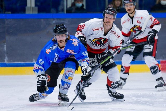 Photo hockey match Courchevel-Méribel-Pralognan - Morzine-Avoriaz le 27/11/2021