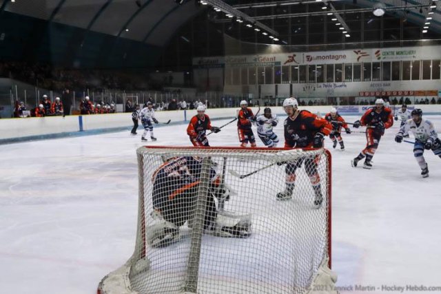 Photo hockey match Clermont-Ferrand - Tours  le 27/11/2021