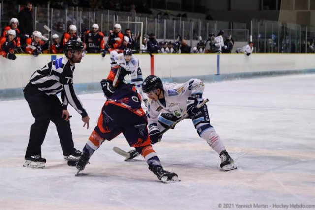 Photo hockey match Clermont-Ferrand - Tours  le 27/11/2021