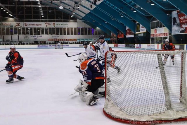 Photo hockey match Clermont-Ferrand - Tours  le 27/11/2021