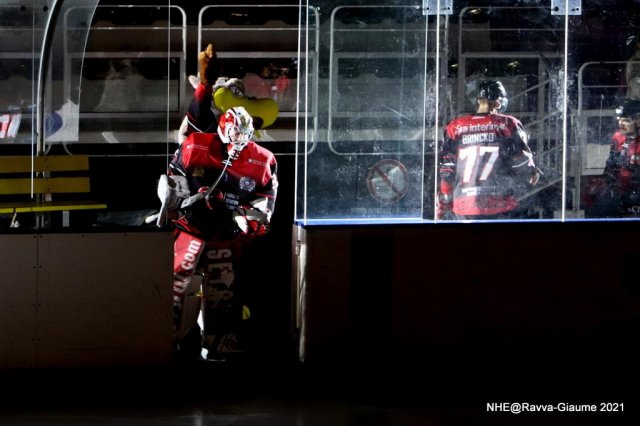 Photo hockey match Nice - Angers  le 01/12/2021