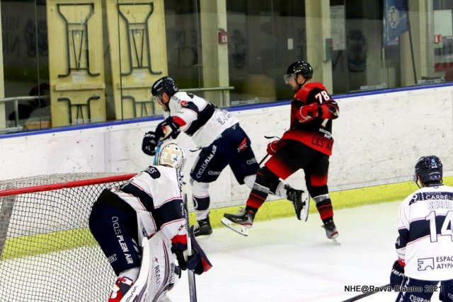 Photo hockey match Nice - Angers  le 01/12/2021
