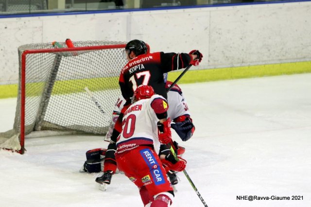 Photo hockey match Nice - Grenoble  le 07/12/2021