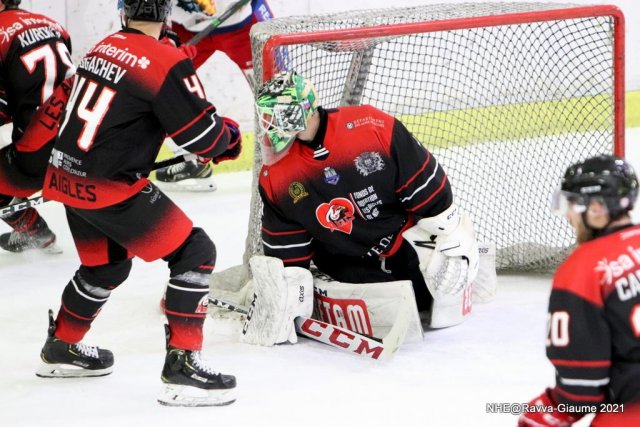 Photo hockey match Nice - Grenoble  le 07/12/2021