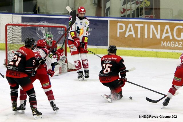 Photo hockey match Nice - Grenoble  le 07/12/2021