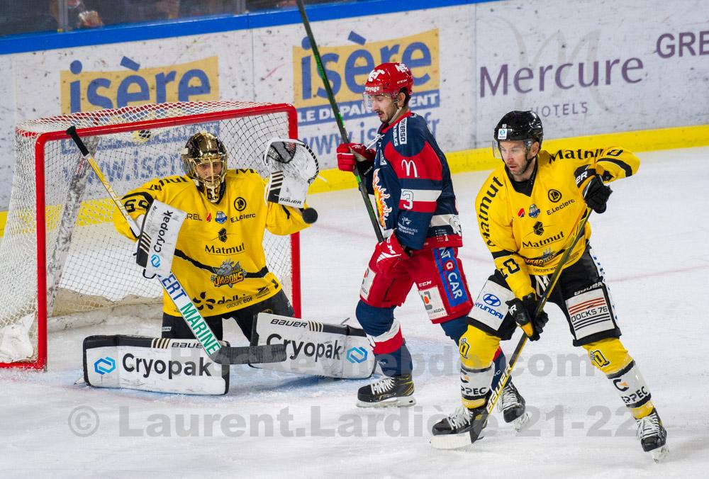 Grenoble  3 - 2 Rouen