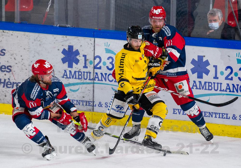 Grenoble  3 - 2 Rouen