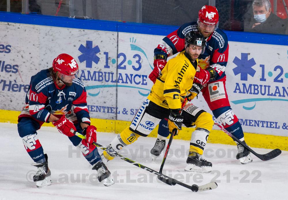 Grenoble  3 - 2 Rouen
