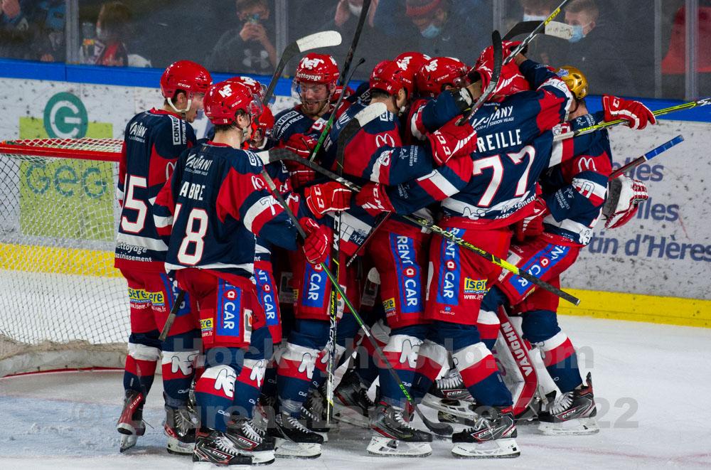 Grenoble  3 - 2 Rouen