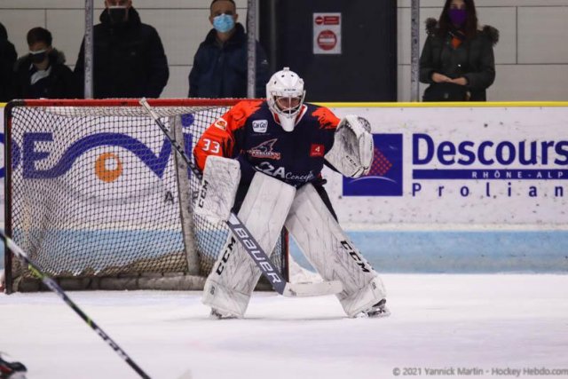 Photo hockey match Clermont-Ferrand - Epinal  le 11/12/2021