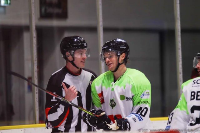 Photo hockey match Clermont-Ferrand - Epinal  le 11/12/2021