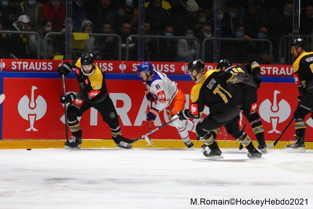 Photo hockey reportage CHL : Rouen, La fin d’un rêve.